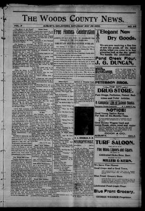 The Woods County News. (Augusta, Okla.), Vol. 2, No. 23, Ed. 1 Saturday, May 26, 1900