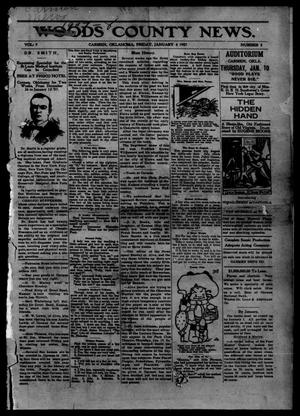 Woods County News. (Carmen, Okla.), Vol. 9, No. 3, Ed. 1 Friday, January 4, 1907