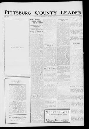 Pittsburg County Leader (Canadian, Okla.), Vol. 3, No. 8, Ed. 1 Friday, May 30, 1913