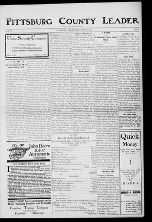 Pittsburg County Leader (Canadian, Okla.), Vol. 2, No. 7, Ed. 1 Friday, May 10, 1912