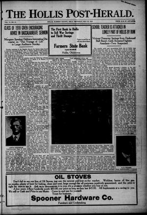 The Hollis Post-Herald. (Hollis, Okla.), Vol. 15, No. 37, Ed. 1 Thursday, May 23, 1918