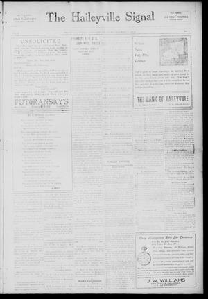 The Haileyville Signal (Haileyville, Okla.), Vol. 8, No. 3, Ed. 1 Friday, December 1, 1916