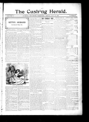 The Cushing Herald. (Cushing, Okla. Terr.), Vol. 5, No. 15, Ed. 1 Friday, October 27, 1899