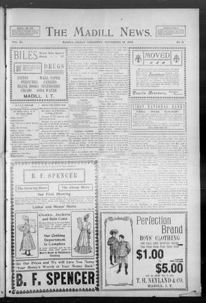 The Madill News. (Madill, Indian Terr.), Vol. 11, No. 11, Ed. 1 Friday, September 29, 1905