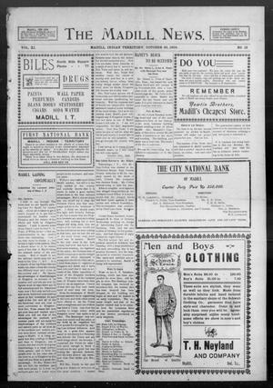 The Madill News. (Madill, Indian Terr.), Vol. 11, No. 13, Ed. 1 Friday, October 20, 1905