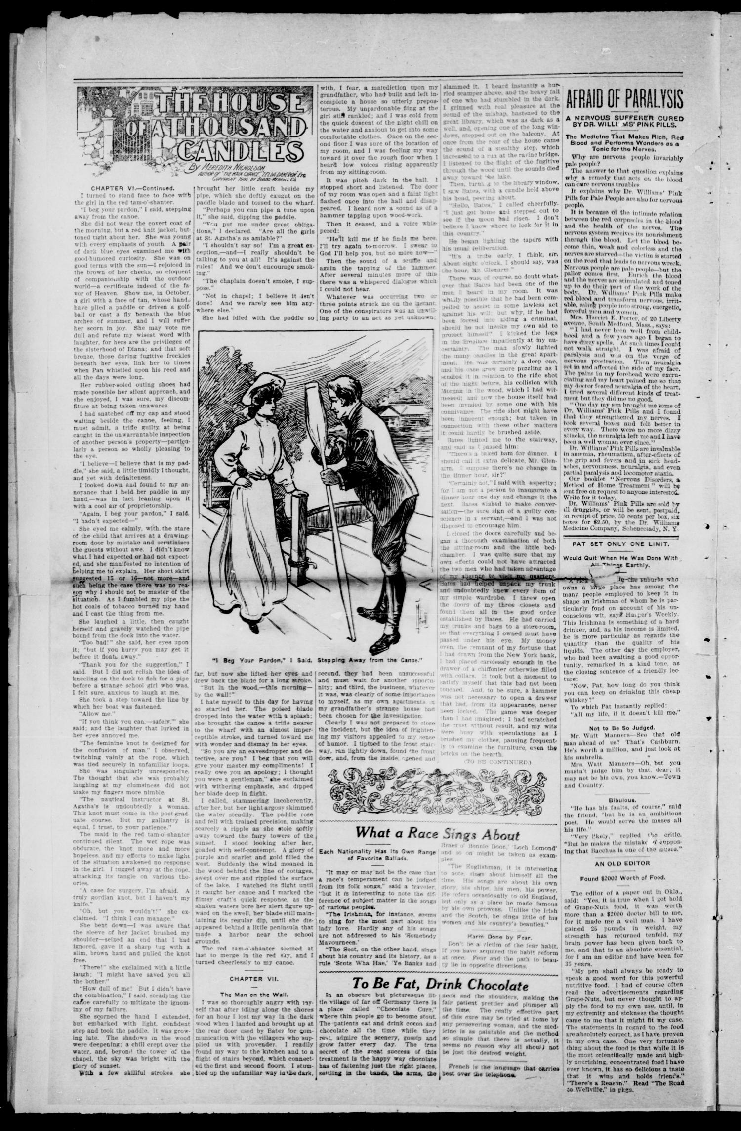 The Kiowa Sentinel. (Kiowa, Indian Terr.), Vol. 4, No. 23, Ed. 1 Thursday, June 20, 1907
                                                
                                                    [Sequence #]: 2 of 8
                                                