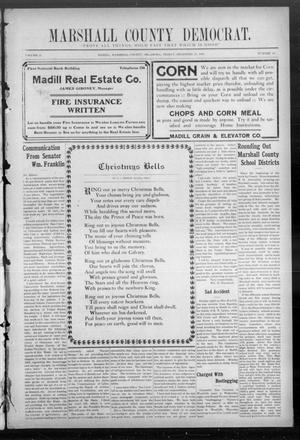 Marshall County Democrat. (Madill, Okla.), Vol. 2, No. 13, Ed. 1 Friday, December 20, 1907
