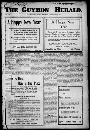 The Guymon Herald. (Guymon, Okla.), Vol. 17, No. 42, Ed. 1 Thursday, January 2, 1908