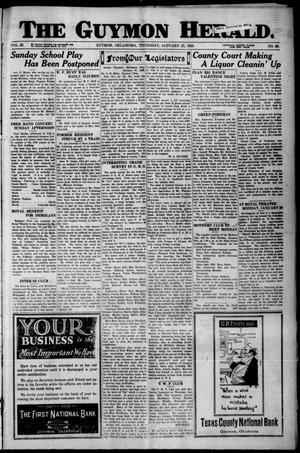 The Guymon Herald. (Guymon, Okla.), Vol. 32, No. 48, Ed. 1 Thursday, January 25, 1923