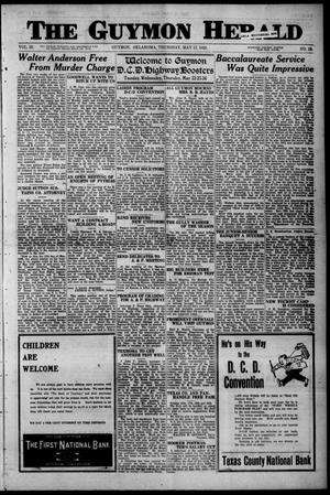 The Guymon Herald (Guymon, Okla.), Vol. 33, No. 12, Ed. 1 Thursday, May 17, 1923