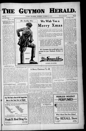 The Guymon Herald. (Guymon, Okla.), Vol. 27, No. 42, Ed. 1 Thursday, December 20, 1917