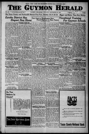 The Guymon Herald (Guymon, Okla.), Vol. 33, No. 30, Ed. 1 Thursday, September 20, 1923