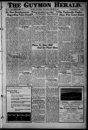 The Guymon Herald. (Guymon, Okla.), Vol. 31, No. 47, Ed. 1 Thursday, January 19, 1922
