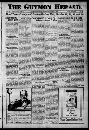 The Guymon Herald. (Guymon, Okla.), Vol. 32, No. 32, Ed. 1 Thursday, October 5, 1922