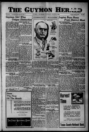 The Guymon Herald (Guymon, Okla.), Vol. 33, No. 23, Ed. 1 Thursday, August 2, 1923