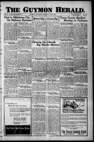 The Guymon Herald. (Guymon, Okla.), Vol. 31, No. 15, Ed. 1 Thursday, June 9, 1921