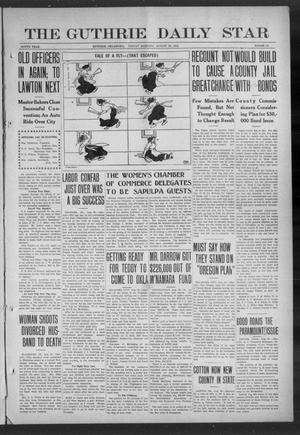 The Guthrie Daily Star (Guthrie, Okla.), Vol. 9, No. 141, Ed. 1 Friday, August 23, 1912