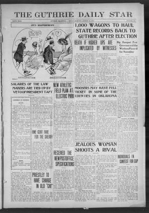 The Guthrie Daily Star (Guthrie, Okla.), Vol. 9, No. 136, Ed. 1 Friday, August 16, 1912