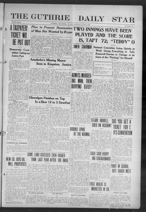 The Guthrie Daily Star (Guthrie, Okla.), Vol. 9, No. 78, Ed. 1 Sunday, June 9, 1912