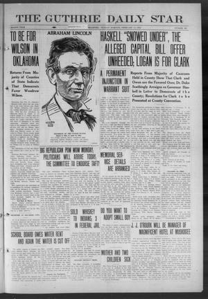 The Guthrie Daily Star (Guthrie, Okla.), Vol. 8, No. 290, Ed. 1 Sunday, February 11, 1912