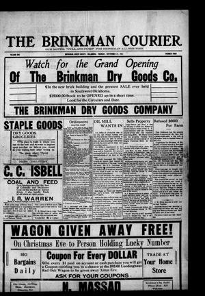 The Brinkman Courier. (Brinkman, Okla.), Vol. 1, No. 4, Ed. 1 Thursday, September 21, 1911