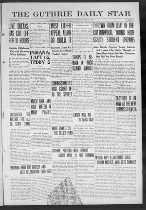The Guthrie Daily Star (Guthrie, Okla.), Vol. 9, No. 17, Ed. 1 Saturday, March 30, 1912