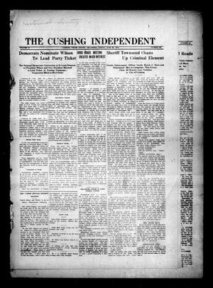 The Cushing Independent (Cushing, Okla.), Vol. 18, No. 22, Ed. 1 Friday, June 23, 1916