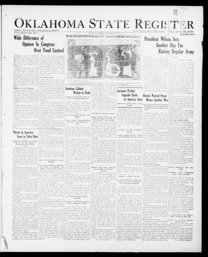 Oklahoma State Register (Guthrie, Okla.), Vol. 27, No. 8, Ed. 1 Thursday, June 21, 1917