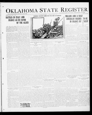 Oklahoma State Register (Guthrie, Okla.), Vol. 28, No. 11, Ed. 1 Thursday, June 27, 1918