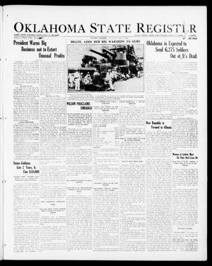 Oklahoma State Register (Guthrie, Okla.), Vol. 27, No. 11, Ed. 1 Thursday, July 12, 1917