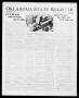 Thumbnail image of item number 1 in: 'Oklahoma State Register (Guthrie, Okla.), Vol. 27, No. 19, Ed. 1 Thursday, September 6, 1917'.
