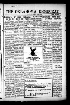 The Oklahoma Democrat (Altus, Okla.), Vol. 6, No. 35, Ed. 1 Thursday, October 30, 1913