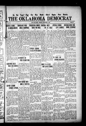 The Oklahoma Democrat (Altus, Okla.), Vol. 7, No. 27, Ed. 1 Thursday, September 3, 1914