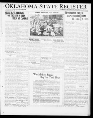 Oklahoma State Register (Guthrie, Okla.), Vol. 28, No. 25, Ed. 1 Thursday, October 10, 1918
