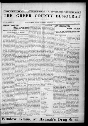 The Greer County Democrat (Mangum, Okla.), Vol. 24, No. 7, Ed. 1 Thursday, October 30, 1913