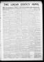 Newspaper: The Logan County News. (Crescent, Okla.), Vol. 11, No. 48, Ed. 1 Satu…