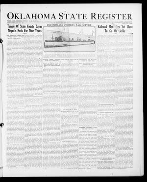 Oklahoma State Register (Guthrie, Okla.), Vol. 26, No. 28, Ed. 1 Thursday, November 16, 1916