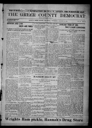 The Greer County Democrat (Mangum, Okla.), Vol. 24, No. 17, Ed. 1 Thursday, January 8, 1914