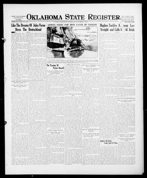 Oklahoma State Register. (Guthrie, Okla.), Vol. 26, No. 26, Ed. 1 Thursday, November 2, 1916