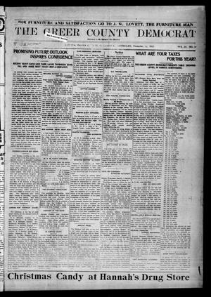 The Greer County Democrat (Mangum, Okla.), Vol. 24, No. 13, Ed. 1 Thursday, December 11, 1913