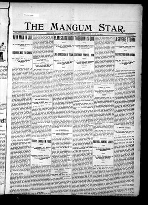 Primary view of object titled 'The Mangum Star. (Mangum, Okla. Terr.), Vol. 18, No. 2, Ed. 1 Thursday, July 13, 1905'.