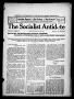 Newspaper: The Socialist Antidote (Granite, Okla.), Vol. 2, No. 9, Ed. 1 Monday,…
