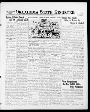 Oklahoma State Register. (Guthrie, Okla.), Vol. 26, No. 23, Ed. 1 Thursday, October 12, 1916