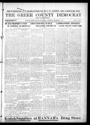 The Greer County Democrat (Mangum, Okla.), Vol. 26, No. 13, Ed. 1 Thursday, December 9, 1915