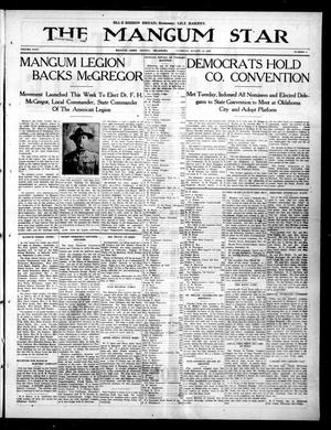 The Mangum Star (Mangum, Okla.), Vol. 35, No. 9, Ed. 1 Thursday, August 10, 1922