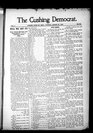 The Cushing Democrat. (Cushing, Okla.), Vol. 2, No. 38, Ed. 1 Thursday, January 30, 1908