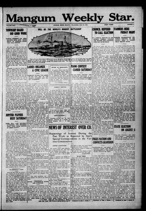 Mangum Weekly Star. (Mangum, Okla.), Vol. 26, No. 5, Ed. 1 Thursday, July 24, 1913