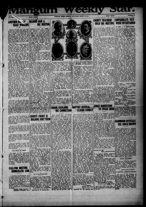 Mangum Weekly Star. (Mangum, Okla.), Vol. 26, No. 38, Ed. 1 Thursday, March 12, 1914