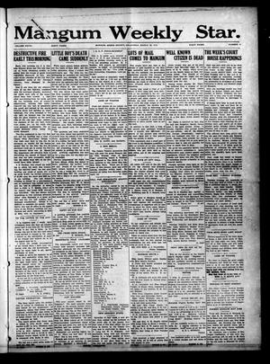 Mangum Weekly Star. (Mangum, Okla.), Vol. 28, No. 41, Ed. 1 Thursday, March 30, 1916