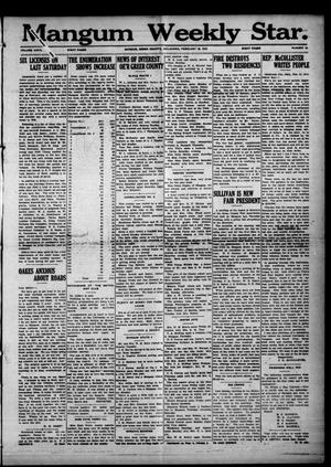 Mangum Weekly Star. (Mangum, Okla.), Vol. 27, No. 35, Ed. 1 Thursday, February 18, 1915